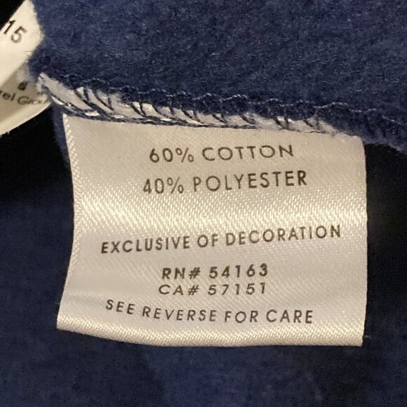 Vintage 2000s New England Patriots Full Zip Hooded Sweatshirt Size Large - Picture 7 of 8